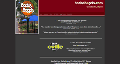 Desktop Screenshot of bodosbagels.com